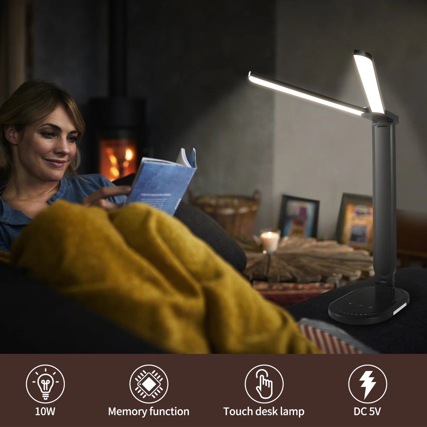 Modern Y-Shaped Lamp